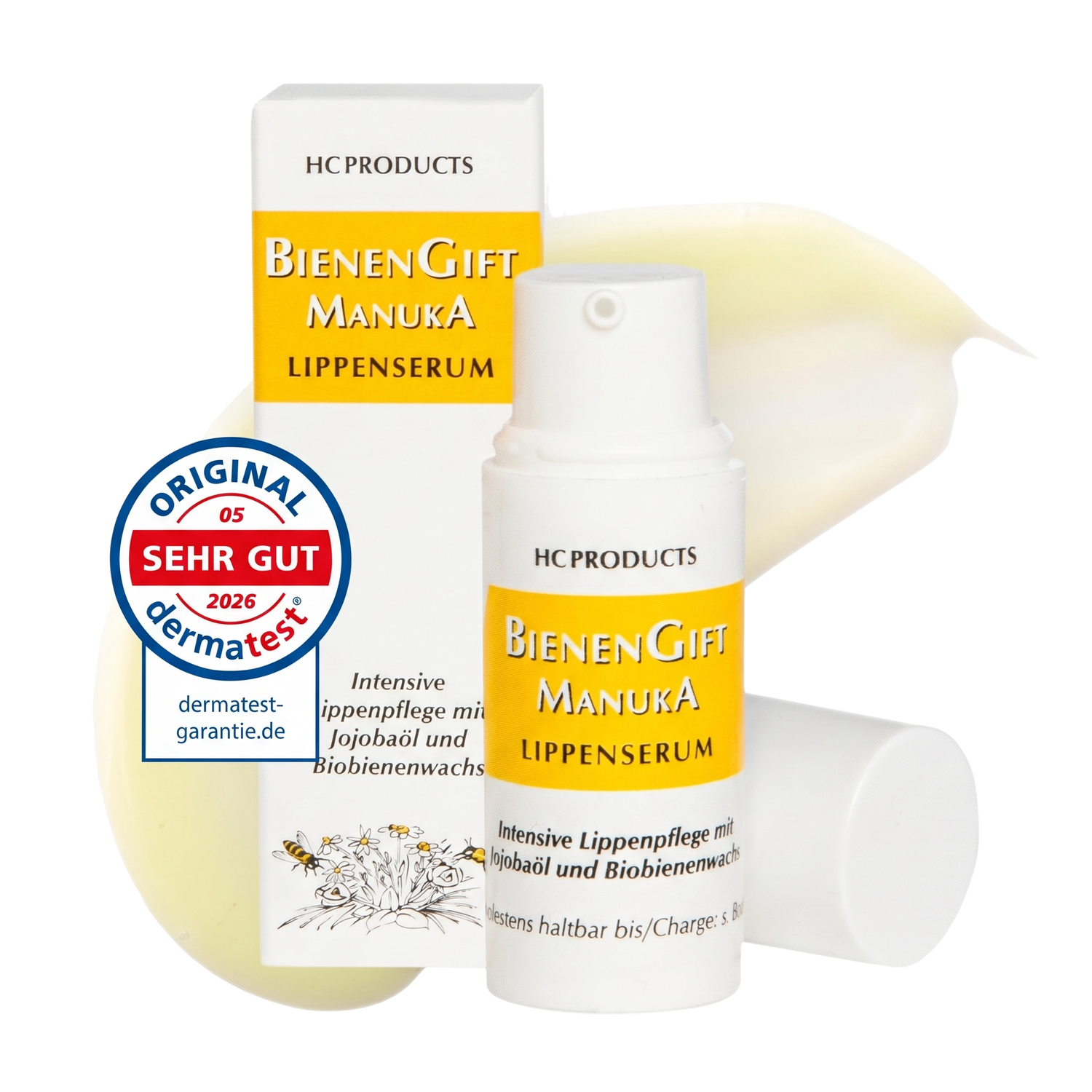 Bienengift Manuka Lippenserum