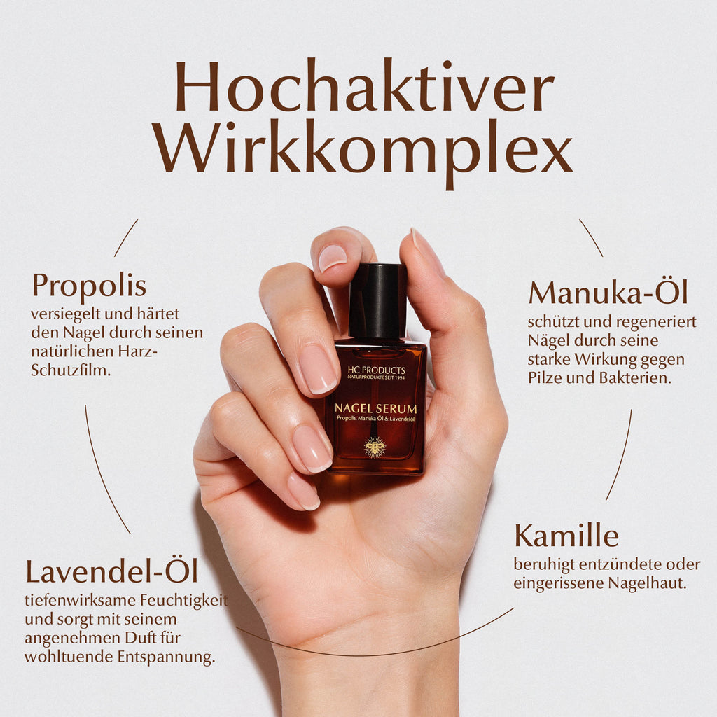 Propolis Nagelserum mit Manuka und Lavendel